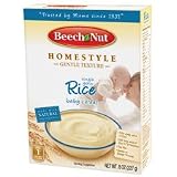 Beech Nut Single Grain Rice Baby Cereal 8 oz(Pack of 6)