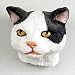 Manx Blk/Wht Magnet