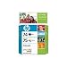 PC Hardware : HP 74/75 Black/tricolor Inkjet Combo Pack with Viv