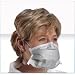 Alpha ProTech PFL Laser Face Masks with Magic Arch Supports, Silver Stripe, 210/cs