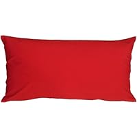 Pillow Decor - Caravan Cotton Red 9x18 Throw Pillow