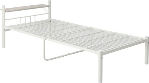 可動宮付 シングルベッド アイボリー MT-210IV
