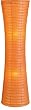 M�maX STEHLEUCHTE AUS PAPIER, ORANGE ORANGE
