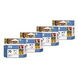 HP 70 Matte Black 130 Ml Crtg Twin Pack Use In Desingjet Printers