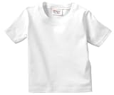 Hanes Playwear Infant Tee, 12-18 Months, White