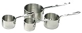 Emerilware 4-Piece Stainless-Steel Measuring Cup Set