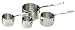 Emerilware 4-Piece Stainless-Steel Measuring Cup Set