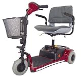 ACCESS POINT MEDICAL Mini, 3 Wheeled Scooter, Red, Painted, Grip