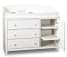 South Shore Candy Deluxe Changing Table- Pure White