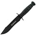 Search & Rescue, 6. in. Blk Blade w/Blood Line, Nylon Sheath