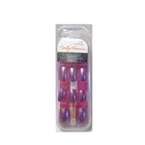 Sally Hansen Chrome Glue on Nails - 24 Royal Purple - B002CNMBVO