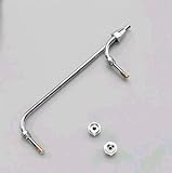 Mr. Gasket 1552 Chrome Gas Line Kit for Holley 4-barrel carburetor