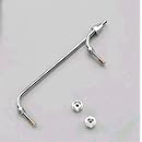 Mr. Gasket 1552 Chrome Gas Line Kit for Holley 4-barrel carburetor