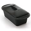 Mastrad - F71500 - Terrine en Silicone avec Livret Recettes Offert - 500 g - Noir
