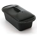 Mastrad - F71500 - Terrine en Silicone avec Livret Recettes Offert - 500 g - Noir