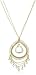 Dana Kellin Milky Quartz Multi Chain Detail with Open Heart-Shaped Pendant Necklace