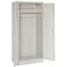 Lyon PP1051 Extra Shelf with Coatrod for Wadrobe Cabinets 1005 and 1006, 36" Width x 21" Depth, Putty