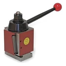 Dorian Tool SDN Chromium Molybdenum Alloy Steel Super Quick Change Tool Post with Triple Action Locking System, 17" - 32" Lathe Swing, 5" Square
