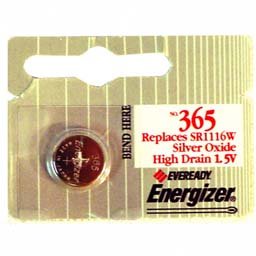 Energizer Silver Oxide Watch Battery For 365