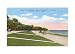 Double Beach Drive, Mississippi Gulf Coast Places Art Poster Print, 18x13