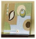 Kimberly Grant Zen Baby 1 Piece Canvas Artwork - Green