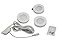Surpahs Set of 3 Warm Light LED Under Cabinet Lighting Kit