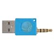 USB adapter for the 2 Gen Apple iPod Shuffle (Blue) USB adapter for the 2 Gen Apple iPod Shuffle (Blue)