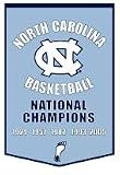 North Carolina Tar Heels 24x36 Dynasty Wool Banner