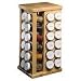 Kitchen & Housewares : 32 Bottle Wood Carousel Spice Rack