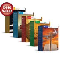 LifePac, Grade 5, AOP 5-Subject Box Set - Math, Language, Science, Bible & History / Geography, Alpha Omega, 5TH GRADE, HomeSchooling CURRICULUM, New Life Pac
