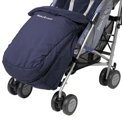 Click here to buy Maclaren Universal Footmuff In Navy by Maclaren.