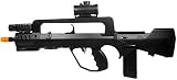 Famas Tactical Black Spring Airsoft Rifle airsoft gun