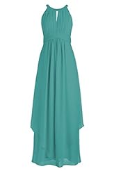Chiffon Empire   Waistline Halter Evening Dress/Bridesmaid Dress/Prom Dress/Party Dress 
