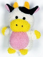 Aspen Pet Products Inc Catnip Terry Cow Cat Toy