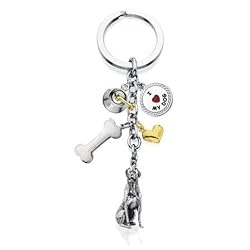 Rottweiler - I Love My Dog Keychain