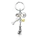 Rottweiler - I Love My Dog Keychain