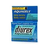 Diurex Aquagels Soft Gelatin Water Capsules to loose Excess Body Water - 24 ea