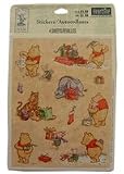 Classic Winnie The Pooh stickers autocollants - 4 sheets set