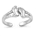 Zehenring Sterling Silber Füße 1