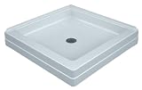 ASB 420630 32-Inch by 32-Inch Corner Entry Shower Base, White