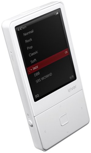 iriver E100 8GB �z���C�g �O���}�C�N�Ή� FLAC�Ή� microSD�X���b�g �X�s�[�J�[���� E100-8GB-WHT