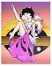 Betty Boop Print Sexy Pose Boa Picture