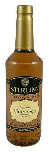 Stirling Gourmet Cinnamon Coffee Flavoring Syrup by Stirling Foods