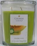 Colonial At Home Cucumber Melon Oval Jar Candle 8 Oz. 31GJWEc0q7L. SL160 Colonial At Home Cucumber Melon Oval Jar Candle 8 Oz.