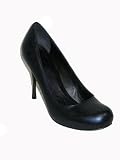 ALEXANDER MCQUEEN Round Toe Pump in Blue