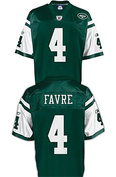 Brett Favre New York Jets Green NFL Youth Replica Jersey