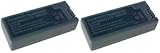 TWO Pack NP-FC11 1000mAh Battery Pack Equivalent