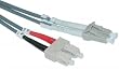 LC / SC, Multimode, Duplex Fiber Optic Cable, 50/125, 1 Meter (3.3 ft)