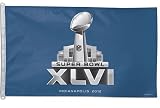NFL Super Bowl XLVI 46 Indianapolis 2012 Superbowl XLVI 3x5 Foot Flag