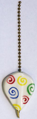 Ceiling Fan Pull Chain: Primary Swirl